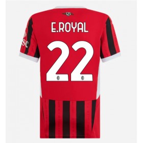 AC Milan Emerson Royal #22 Hjemme skjorte til dame 2024-25 Kortermet